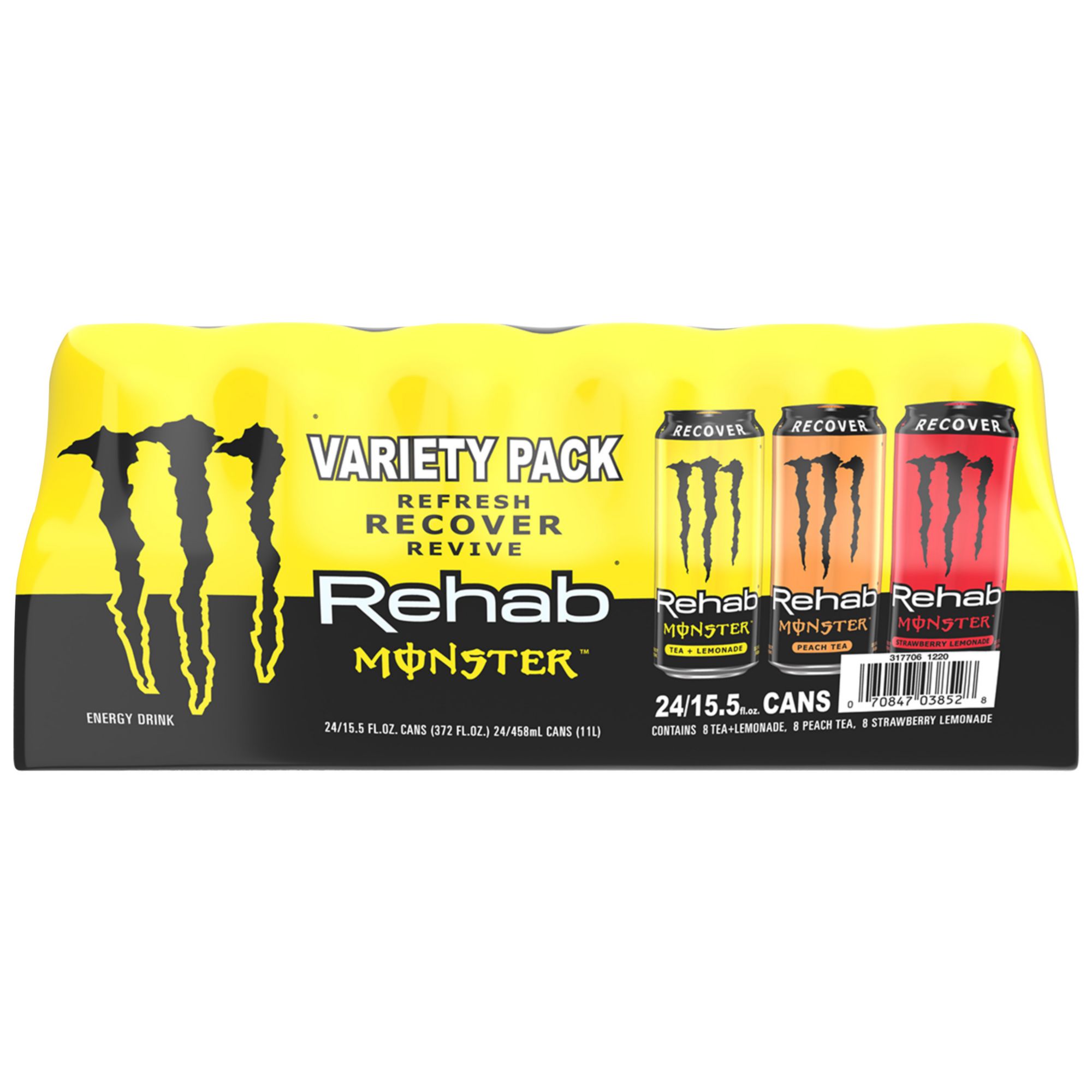 Monster Iced Tea Energy Drink, 24 ct./16 oz.