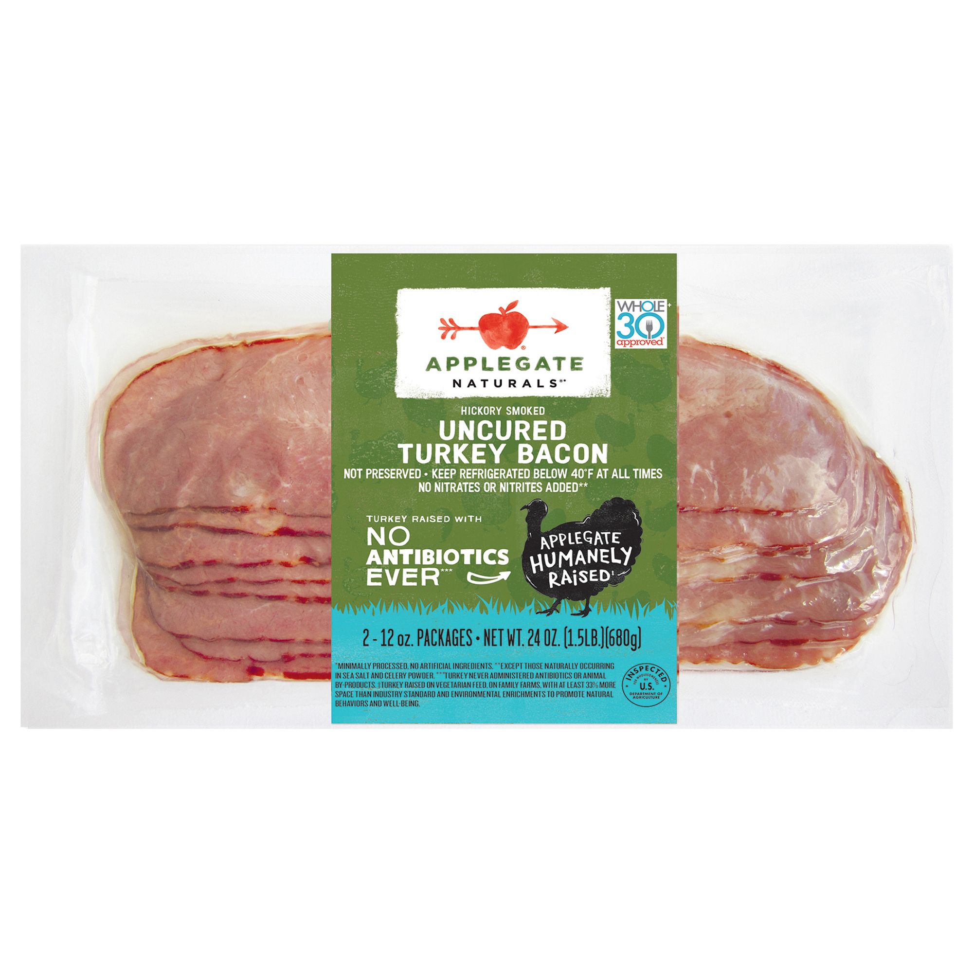 All Natural Turkey Bacon Bites - Case of 6 – Curate