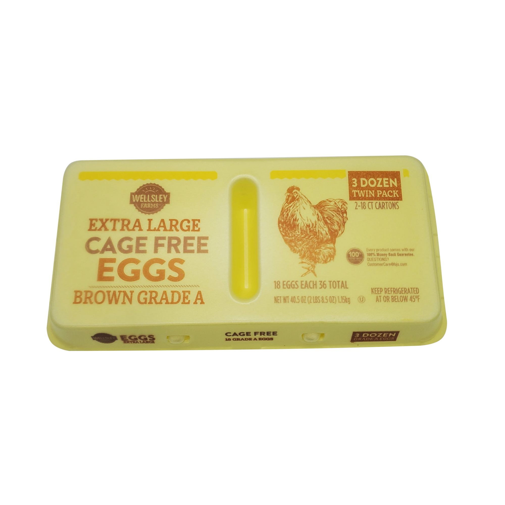 Wellsley Farms Cage-Free Extra Large Brown Farm Fresh Eggs, 2 pk./18 ct.