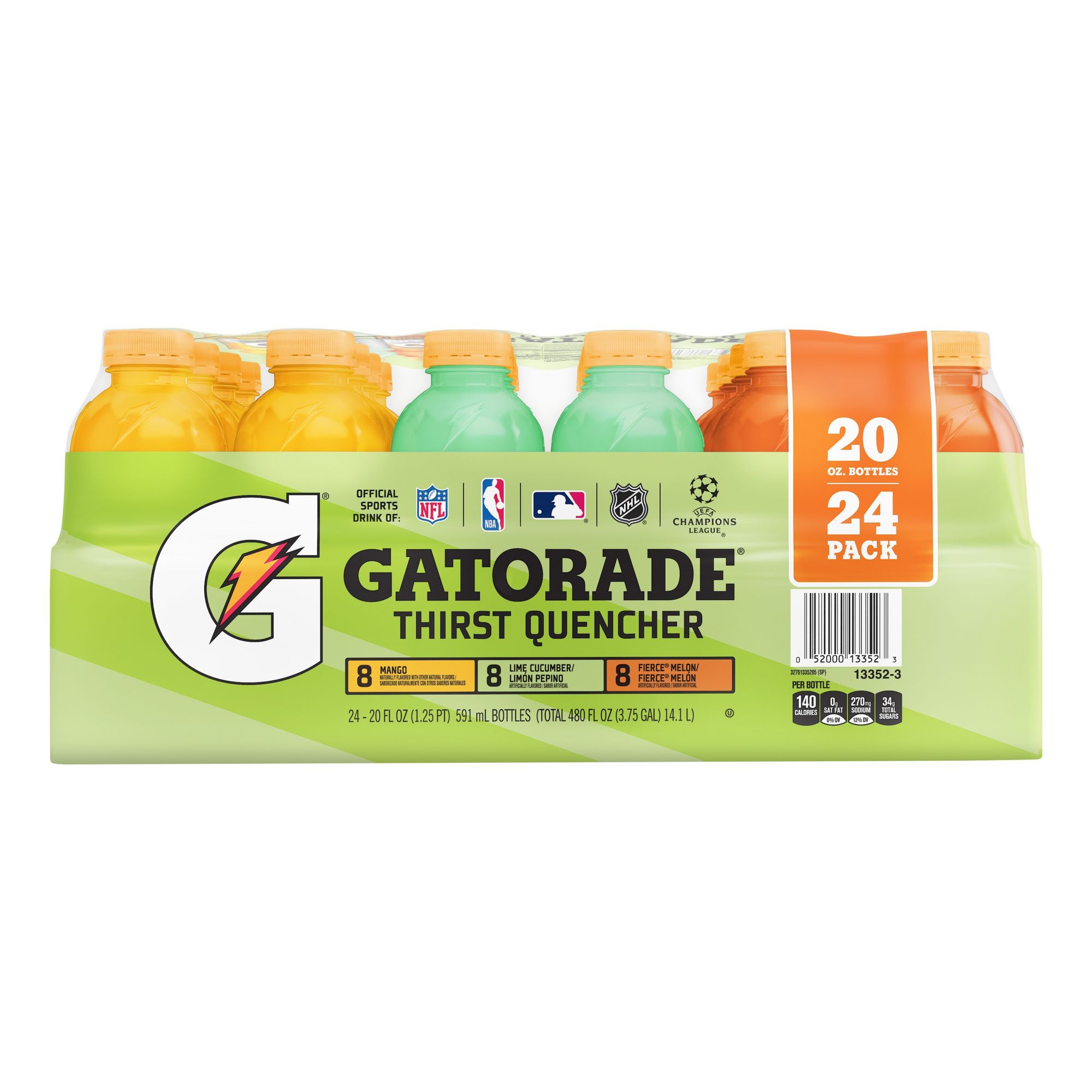 Gatorade - 20 oz 24 pk