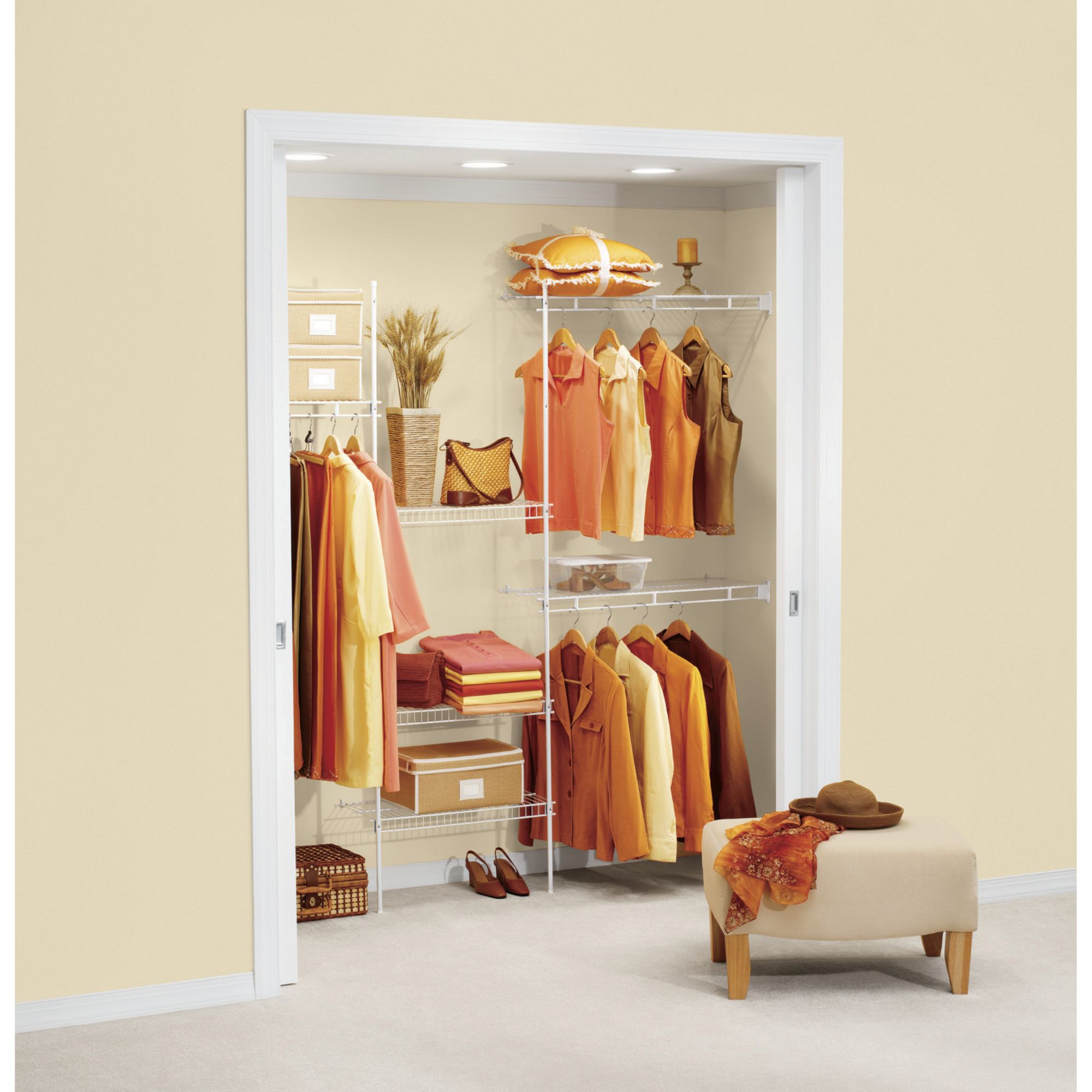 Rubbermaid 96'' Closet System & Reviews