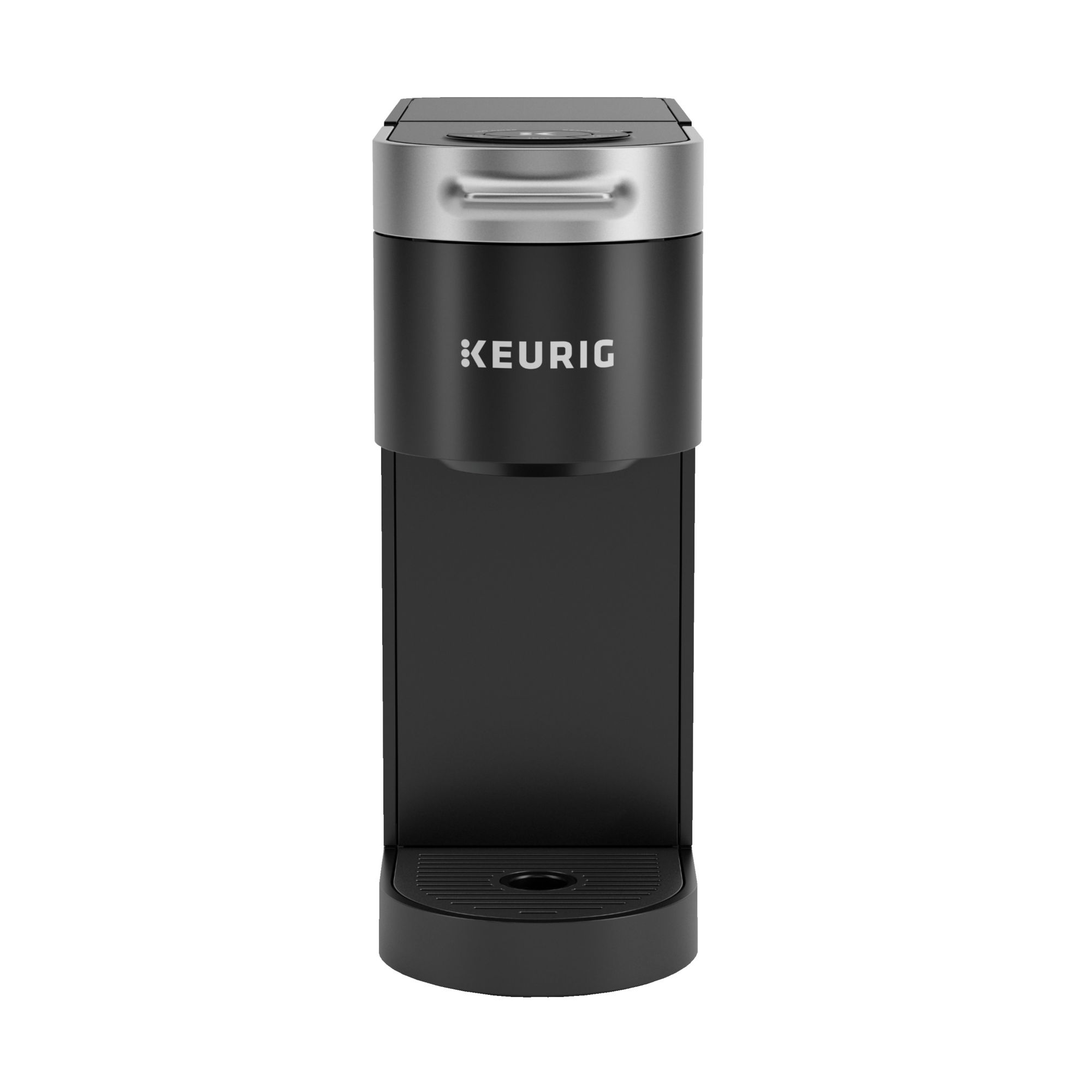 Keurig Stainless Steel Travel Mug, Silver/Black, 12 oz