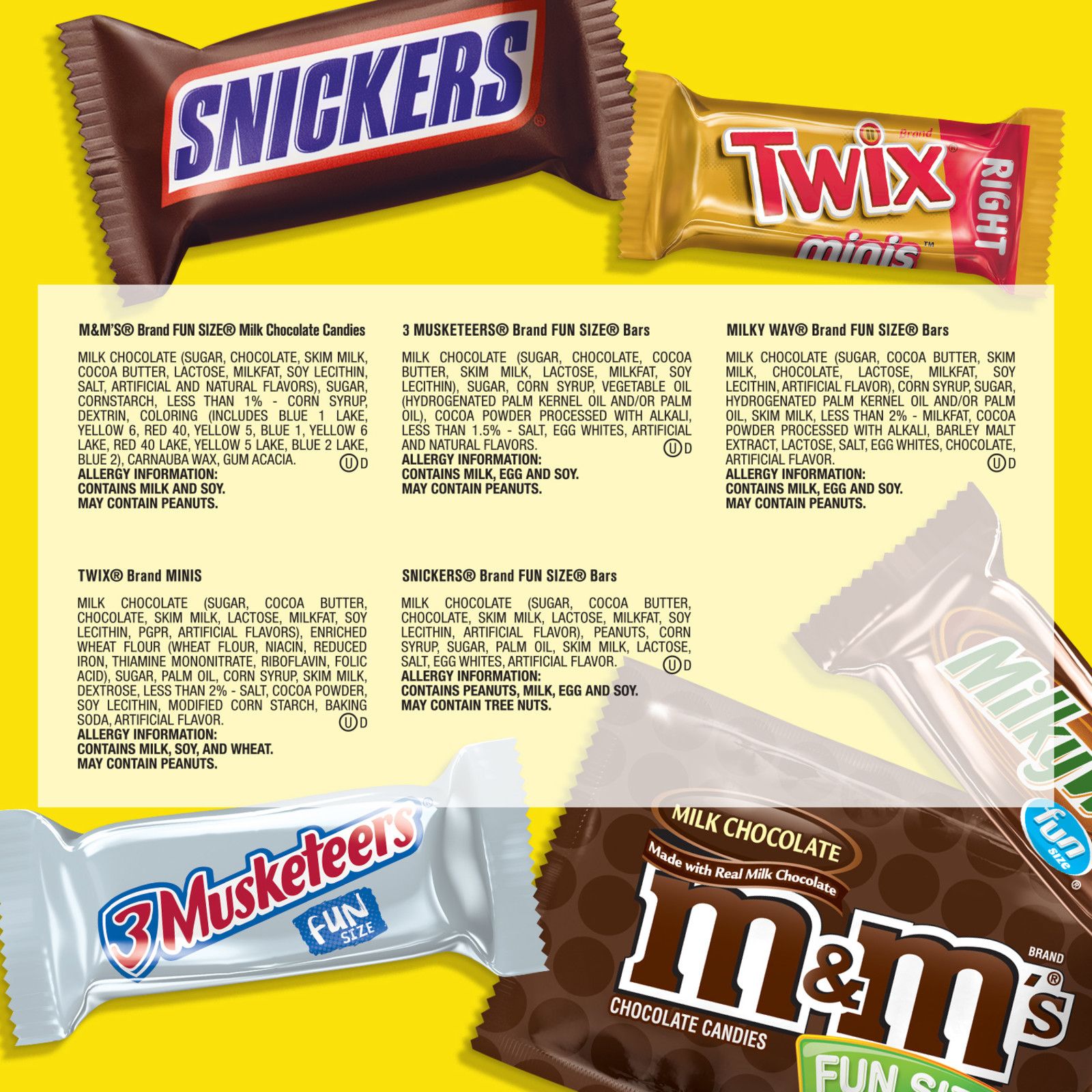 Snickers, Twix & More Bulk Chocolate Candy Variety Pack 240 pcs. - Sam's  Club