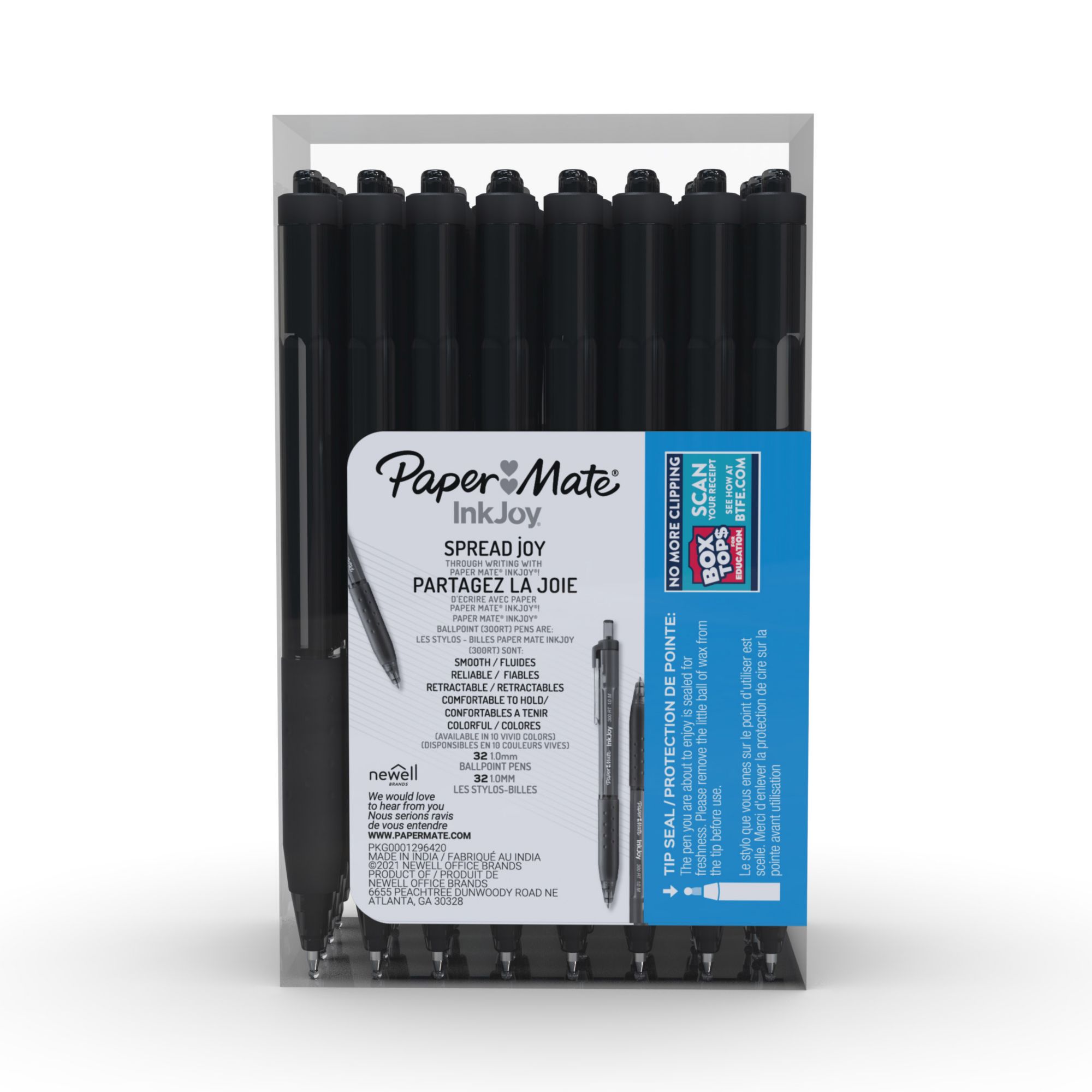 Paper Mate Ballpoint 300RT Pens, 32 ct. - Black