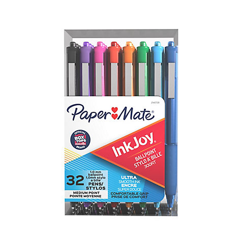 Paper Mate Ballpoint 300RT Pens, 32 ct. - Assorted Colors