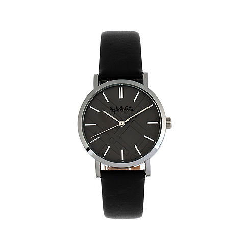 Sophie and Freda Budapest Leather-Band Watch