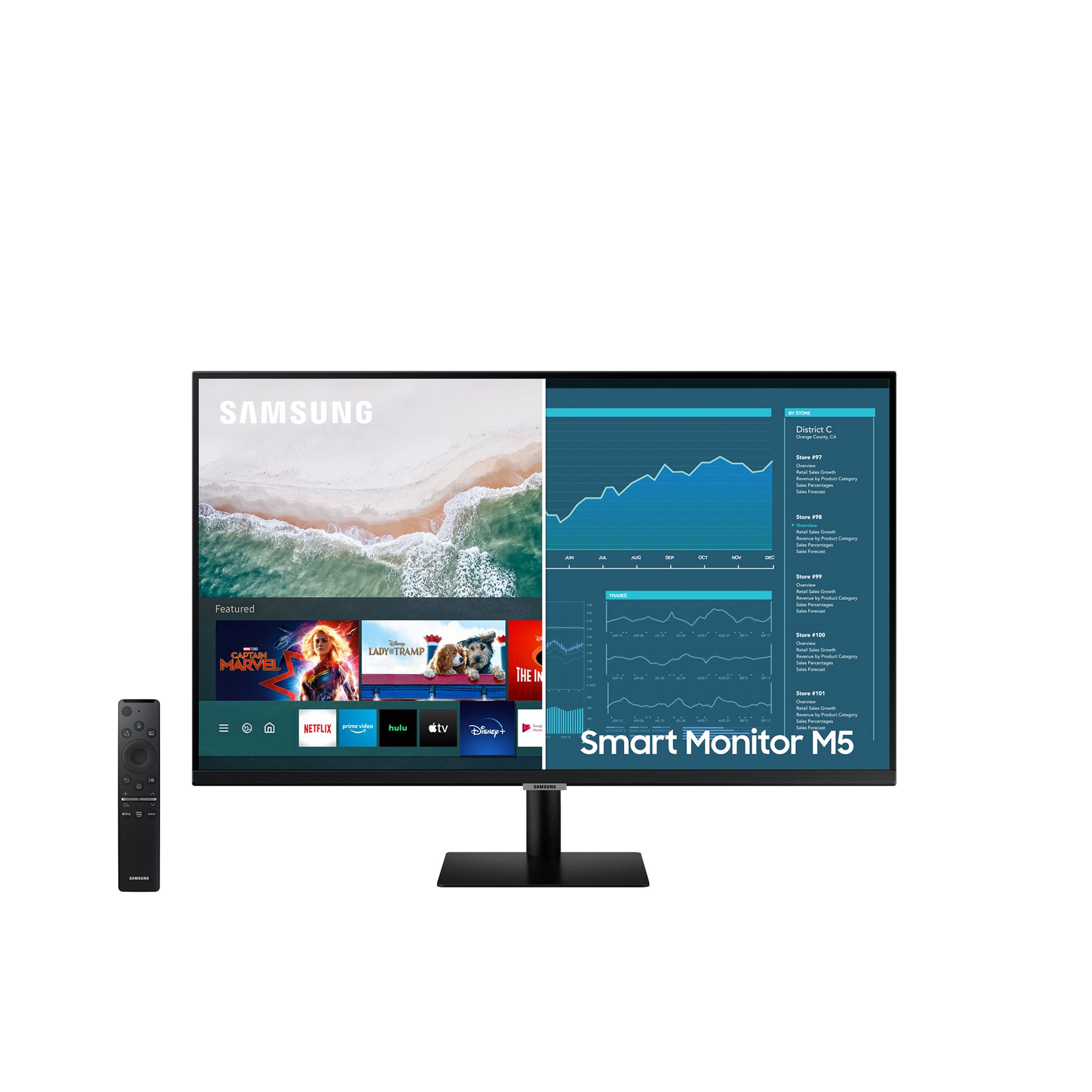 Samsung Smart Monitor, 32 in - Pay Less Super Markets