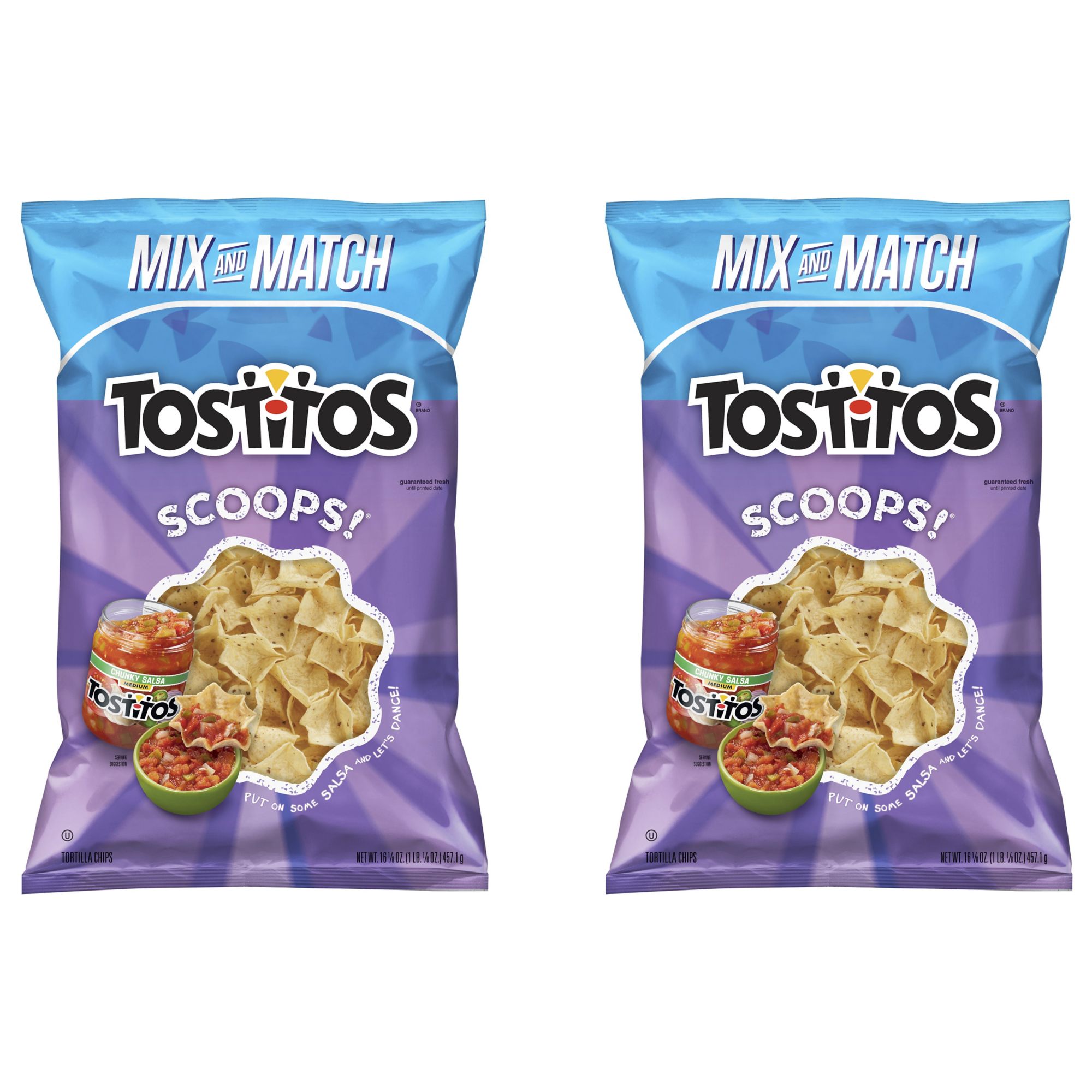 2 Tostitos Scoops - Pick n' Pack