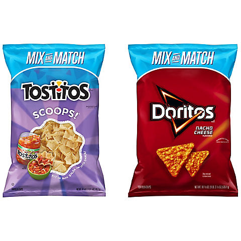 Doritos Nacho Cheese & Tostitos Scoops - Pick n' Pack