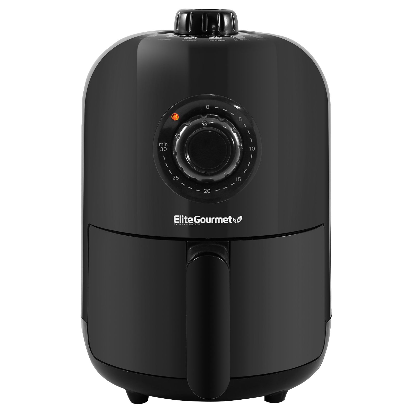 Elite Gourmet 2 Qt. Air Fryer (black) 