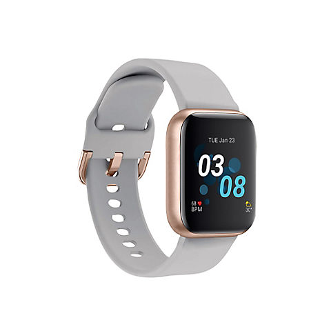iTouch Air 3 Touchscreen Smartwatch Fitness Tracker with Rose Gold Case, 40mm