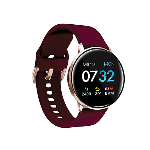iTouch Sport 3 Touchscreen Smartwatch with Rose Gold Case, 45mm