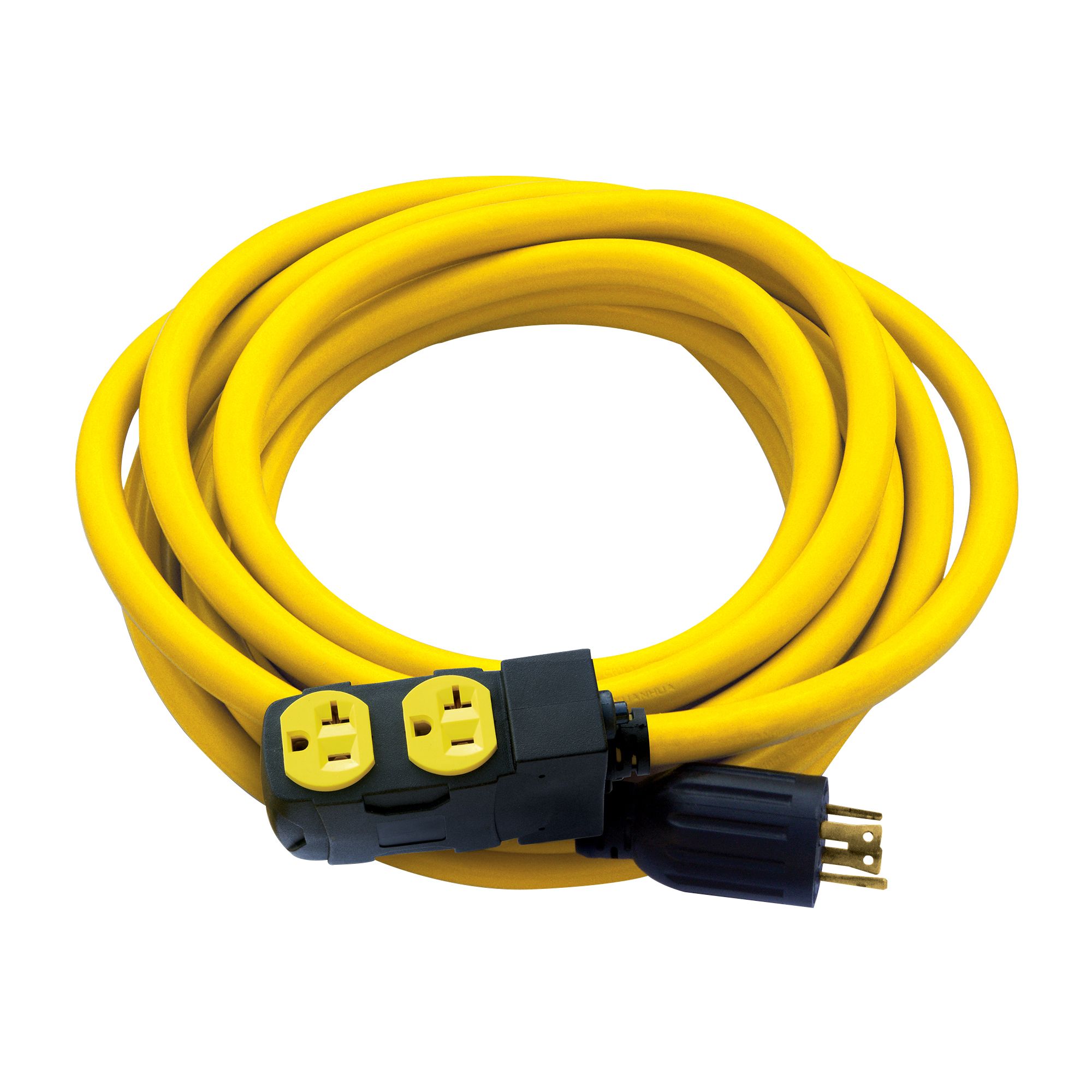 Flat Extension Cord With Duplex Outlet