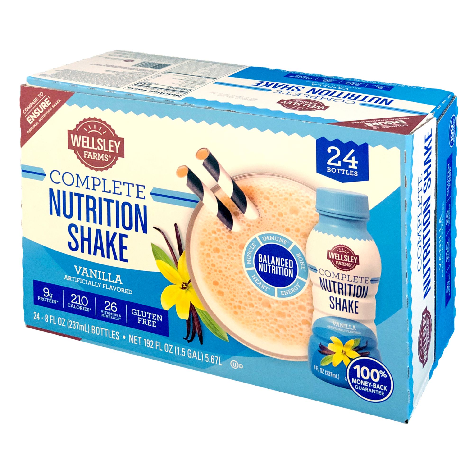 Essential Creamy Vanilla Shake Mix (Box)