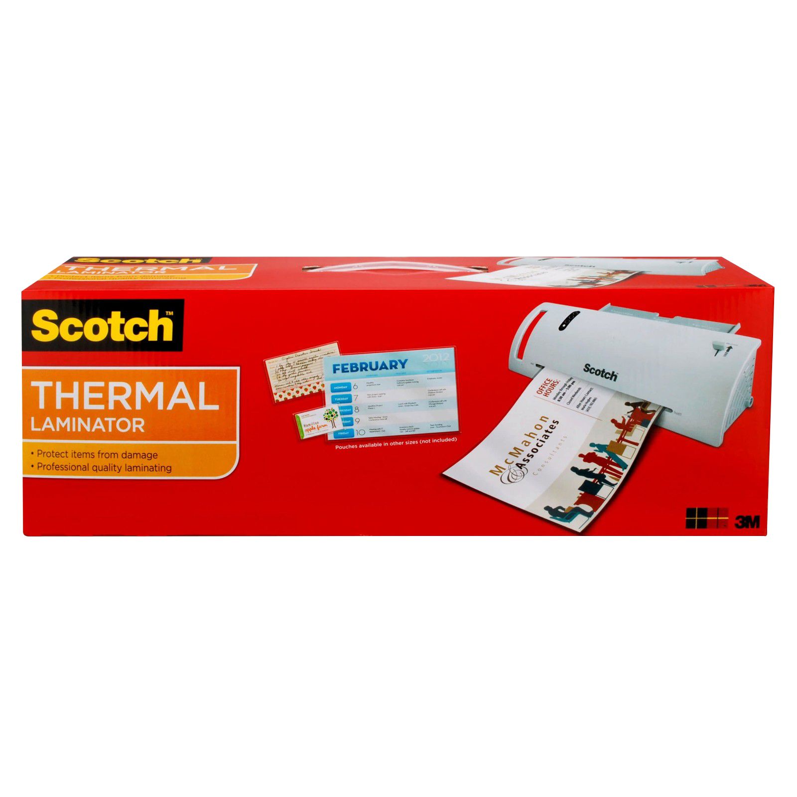 Scotch TL902VP Thermal Laminator, White, 9 in., 1 Laminating