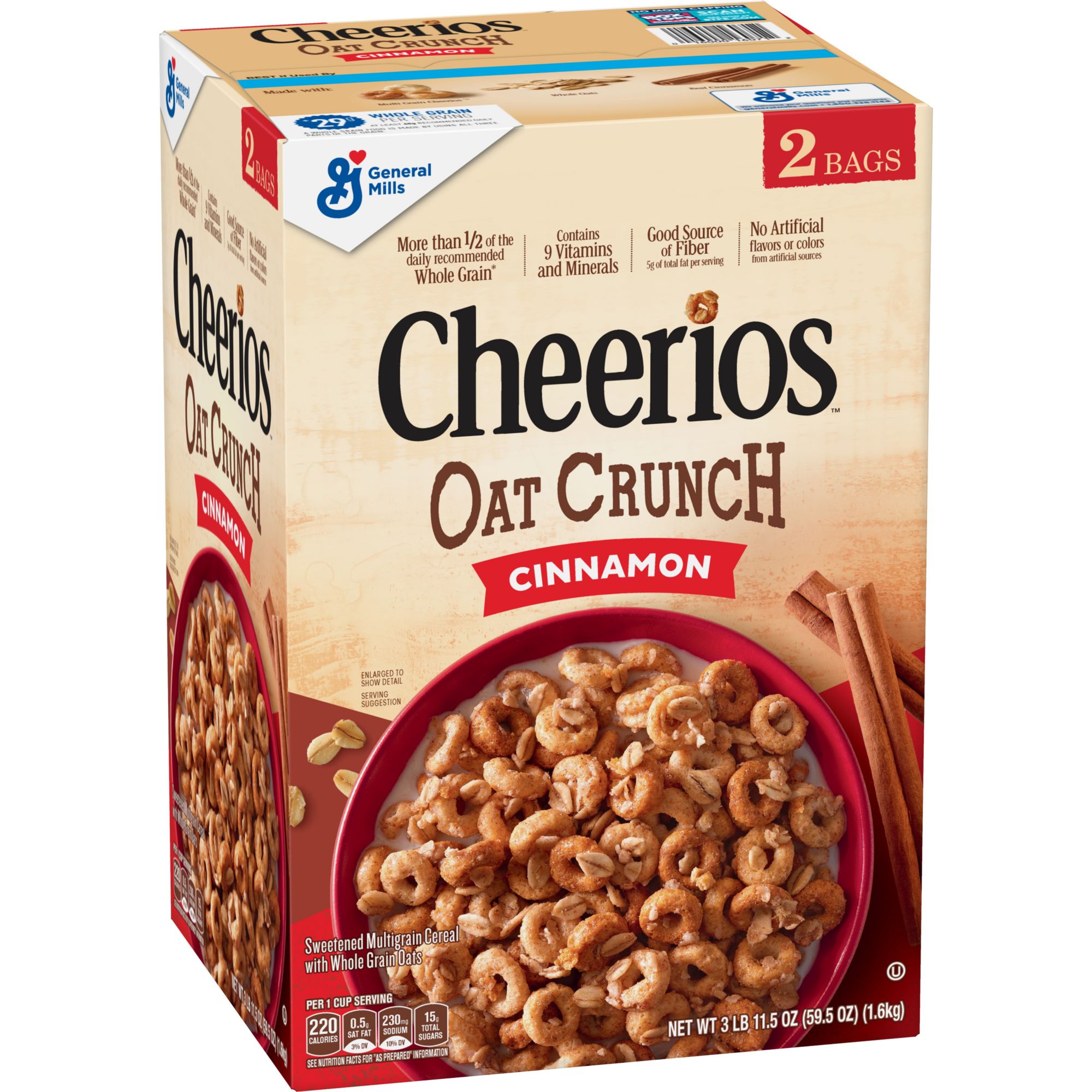 Cheerios Honey Nut Cereal, 3 Pound