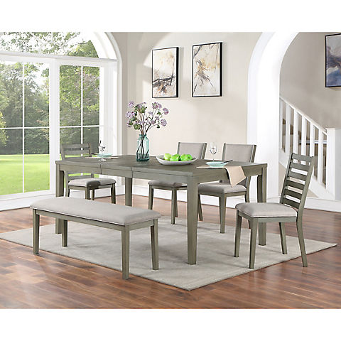 Home to Office Delaney 6-Pc. Dining Set - Brown