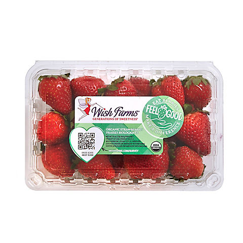 Organic Strawberries, 1 lb.
