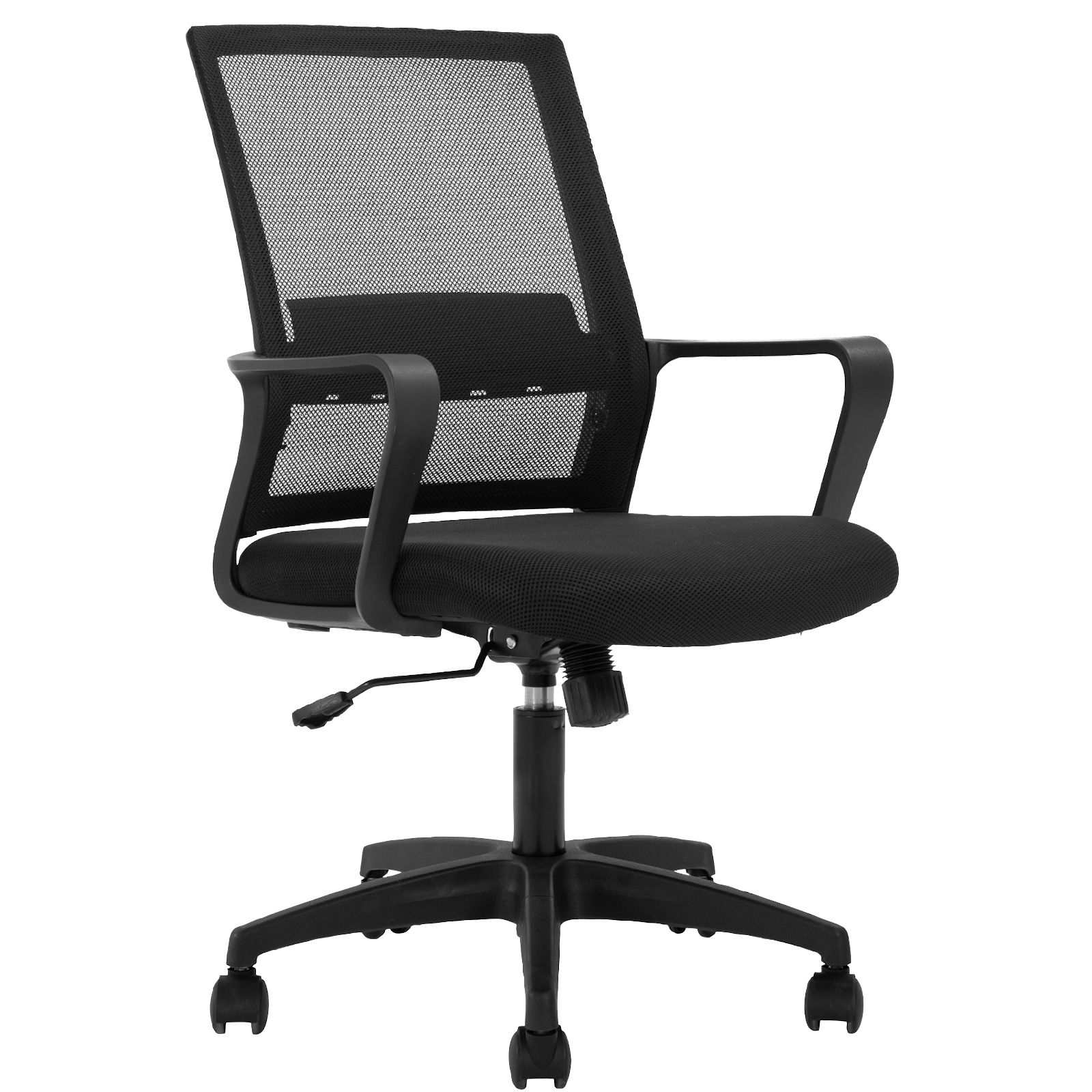 Best Office Ergonomic Lumbar Support Office Chair -Black