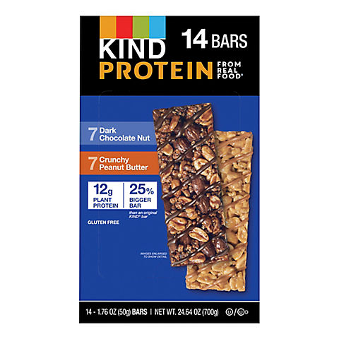 Kind Protein Bar Variety Pack, 14 ct.