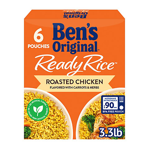 Ben Original Ready Rice Roasted Chicken, 6 pk.