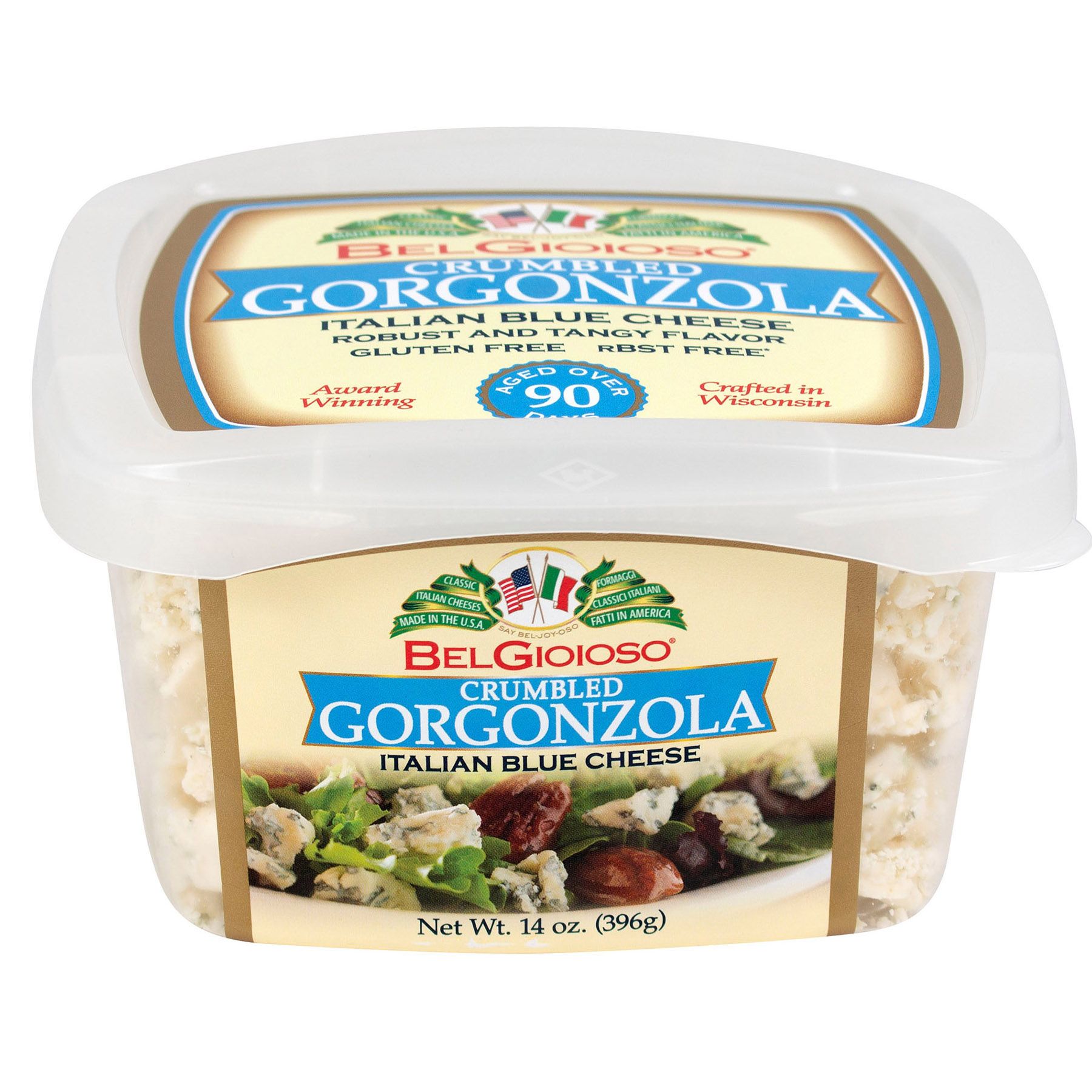 BelGioioso Crumbly Gorgonzola 8oz - Cedar Valley Cheese Store