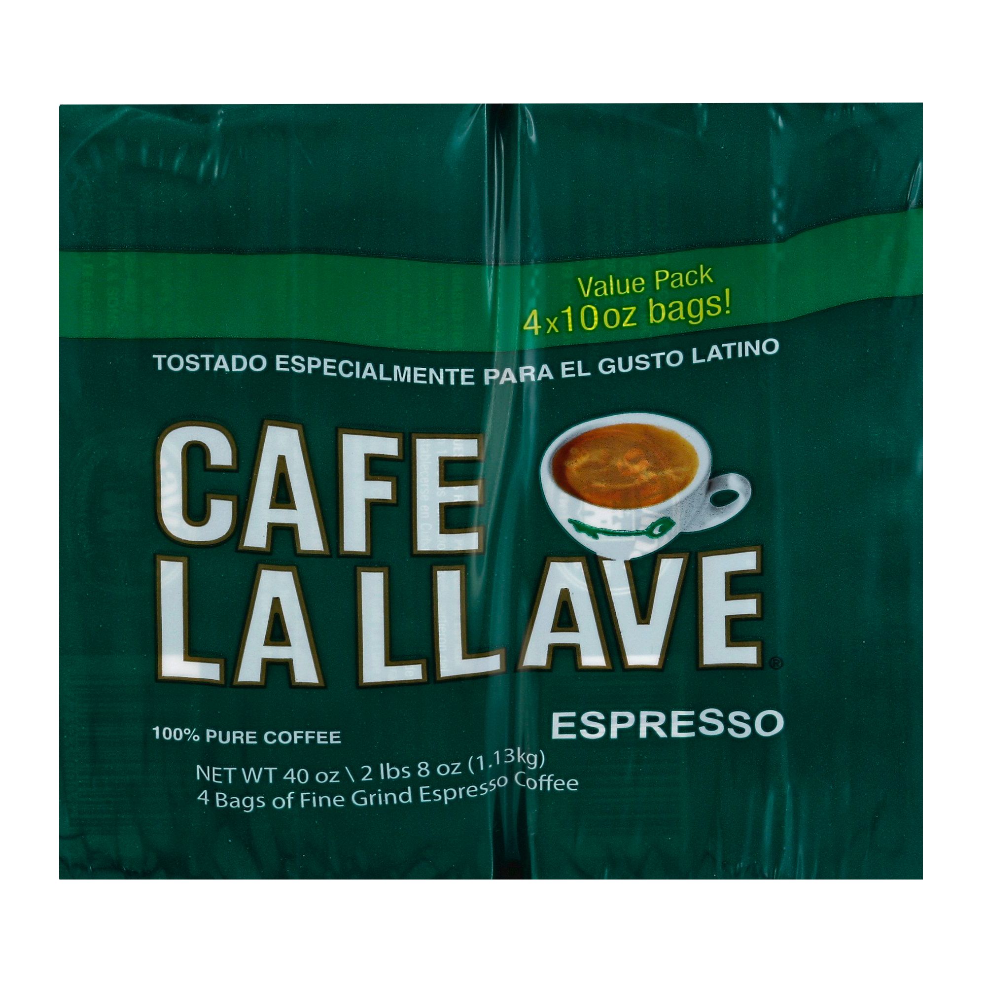 Espresso Coffee Variety for Cafe Bustelo, La Llave, Pilon - Dark Roast  Espresso Coffee, 10 Oz. - Pack of 3 (30 oz in total) 