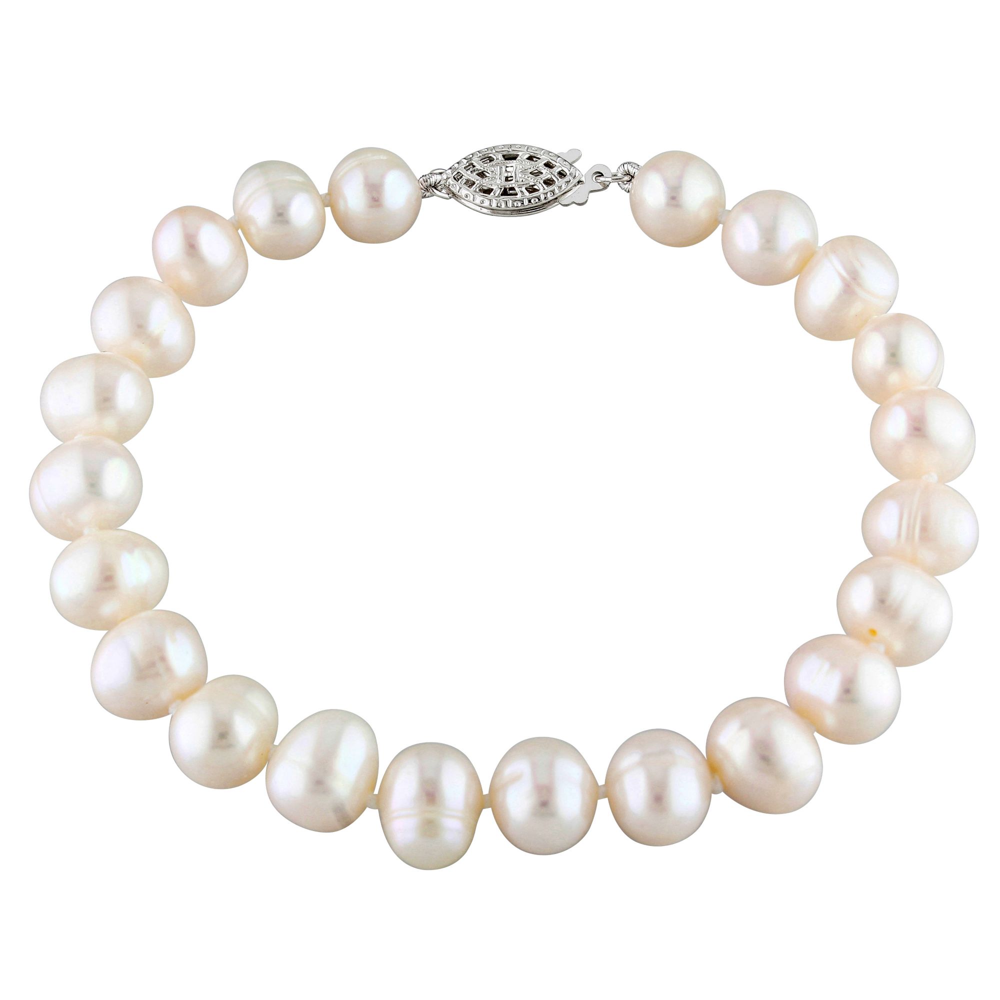 Cultured on sale pearl bracelet