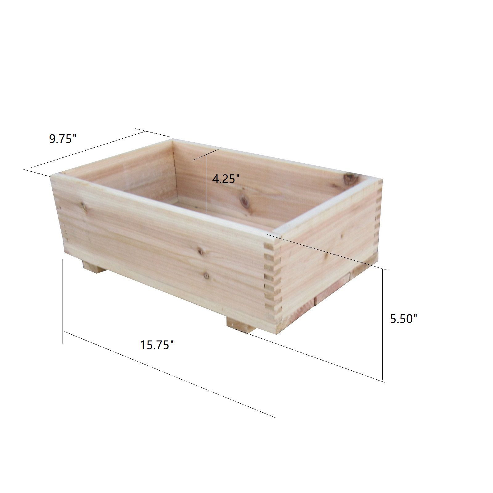 Joseph's Cedar Planter Box - Joseph's Woodwork Co.