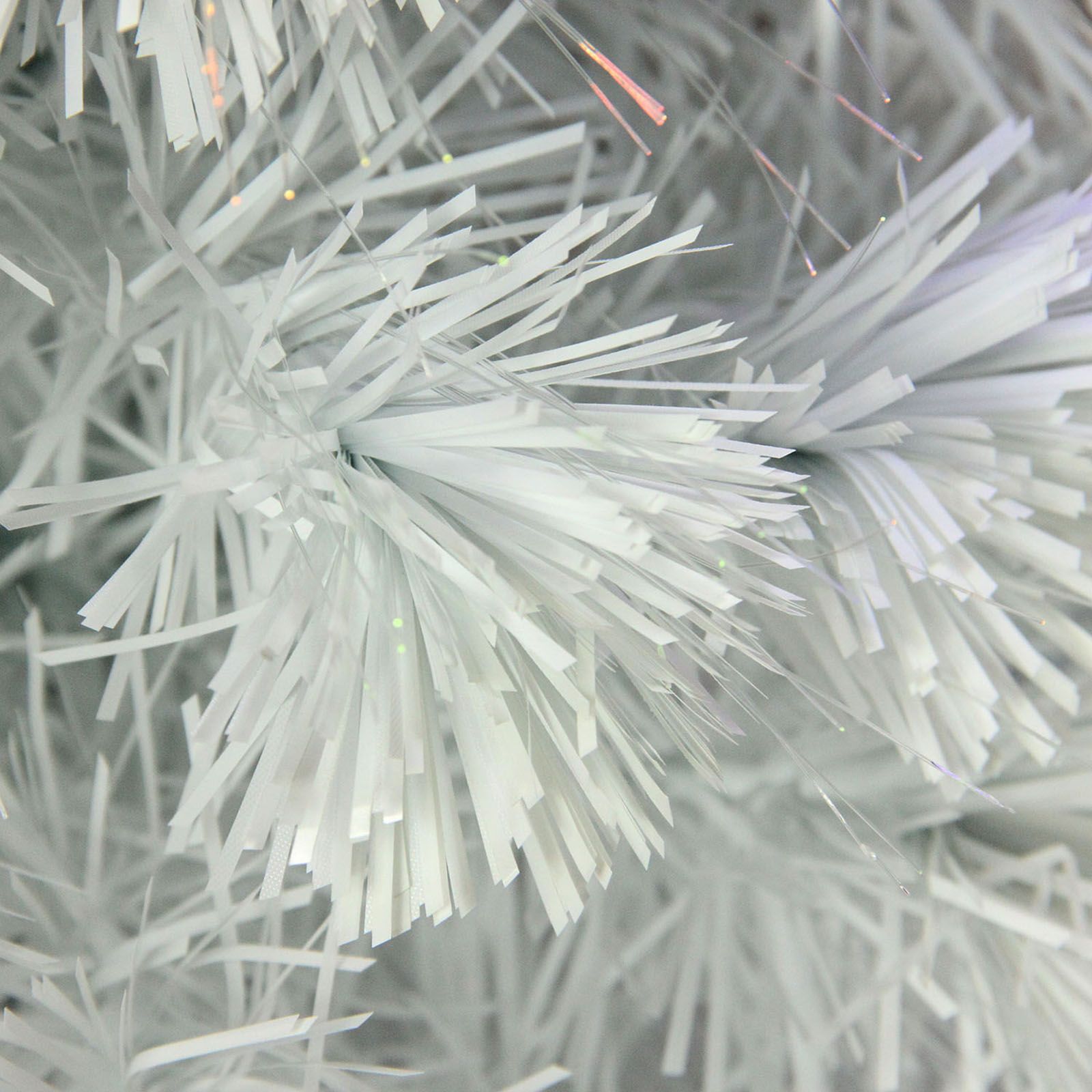 Northlight 3' Pre-Lit White Iridescent Fiber Optic Artificial Christmas Tree