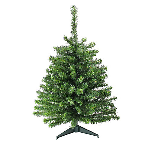 Northlight 3' Medium Canadian Pine Artificial Christmas Tree - Unlit