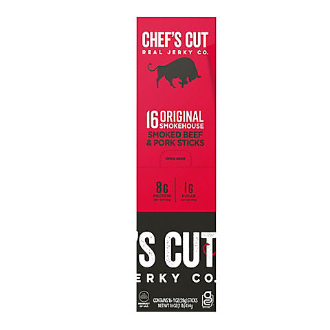 Chef's Cut Original Smokehouse Beef/Pork Meat Stick, 16 ct./1 oz.