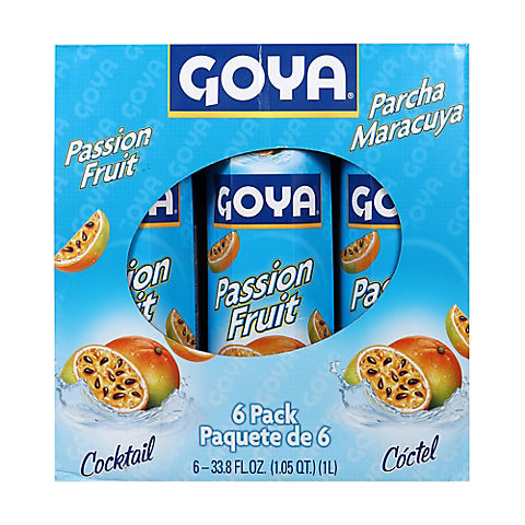 Goya Passion Fruit Nectar, 6 pk./33.8 oz.