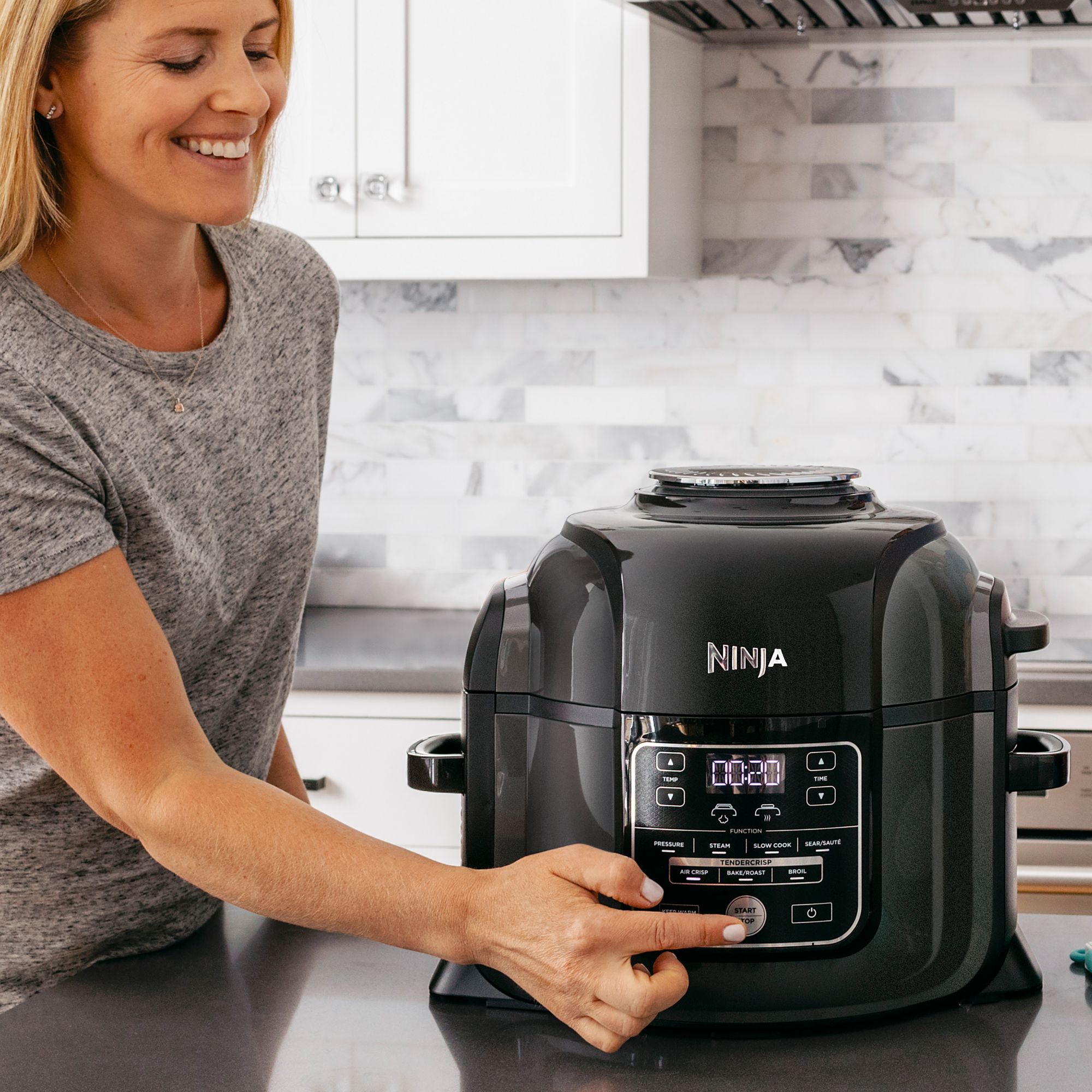 Ninja Foodi 9 in 1 6.5 Qt. Pressure Cooker And Air Fryer BJ s