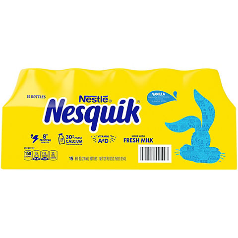 Nesquik Vanilla, 15 pk./8 oz.