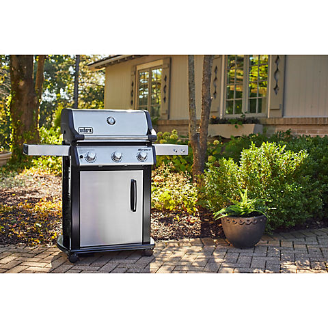 Weber Spirit S-315 Stainless Steel Gas Grill & Accessory Bundle with FREE Assembly