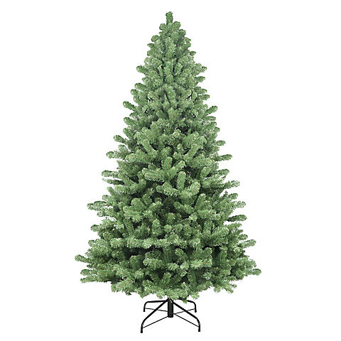 Puleo International 7.5' Vermont Spruce Artificial Christmas Tree with Stand