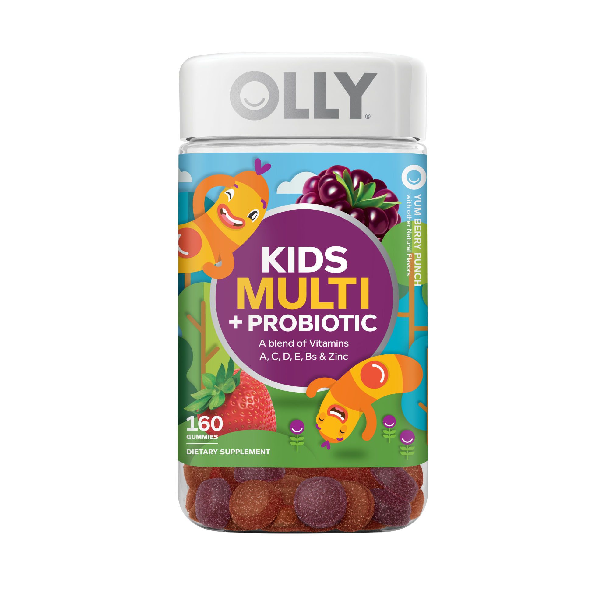 Olly Women's Multivitamin Gummies, Berry, 200 ct.