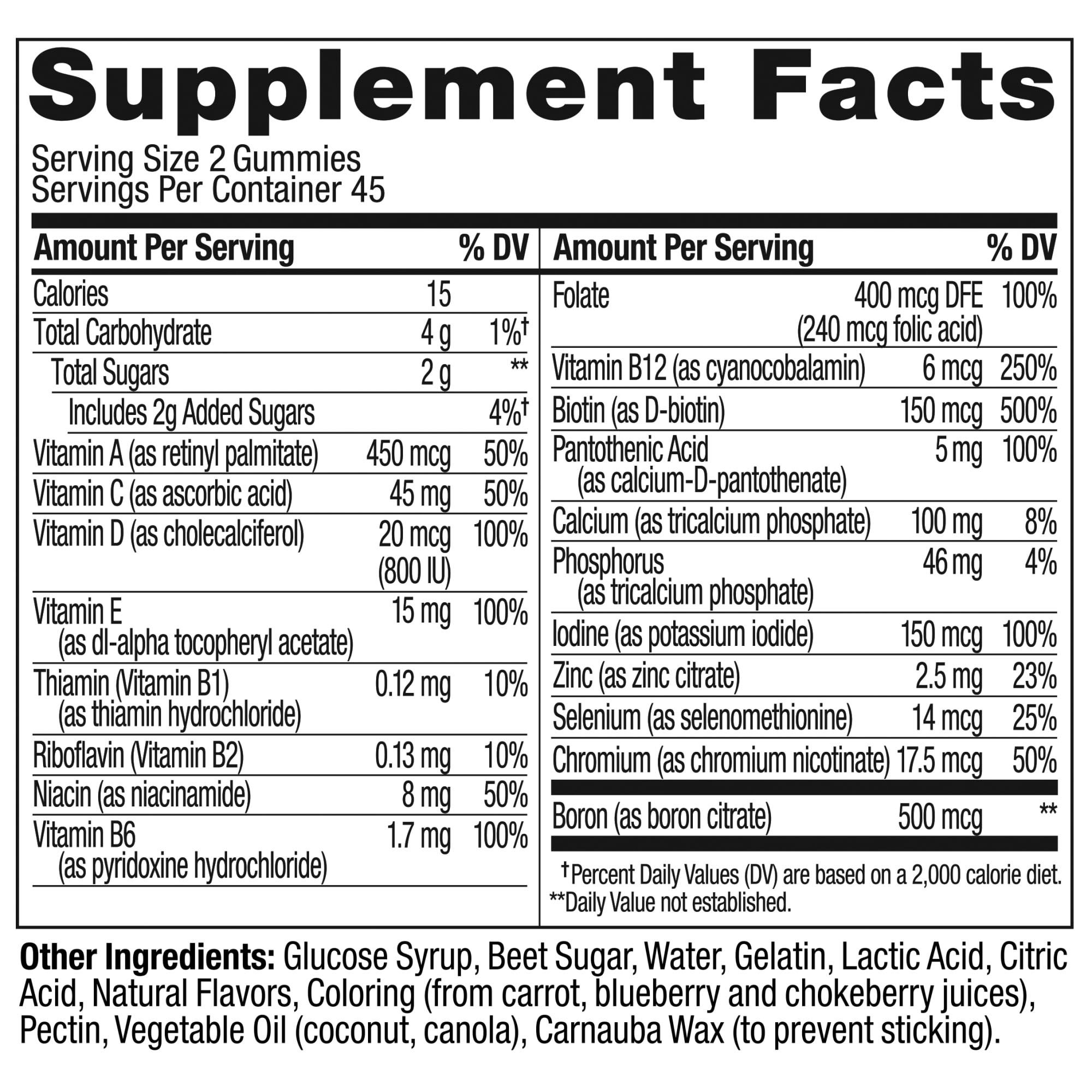 Olly Women's Multivitamin Gummies, Berry, 200 ct.