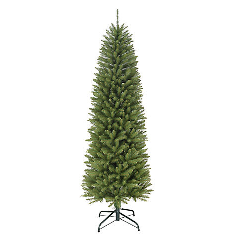 Puleo International 6' Pencil Fraser Fir Artificial Christmas Tree with Stand
