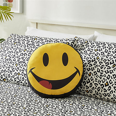 Joe Boxer Fun Prints Ultra Soft Smile Pillow