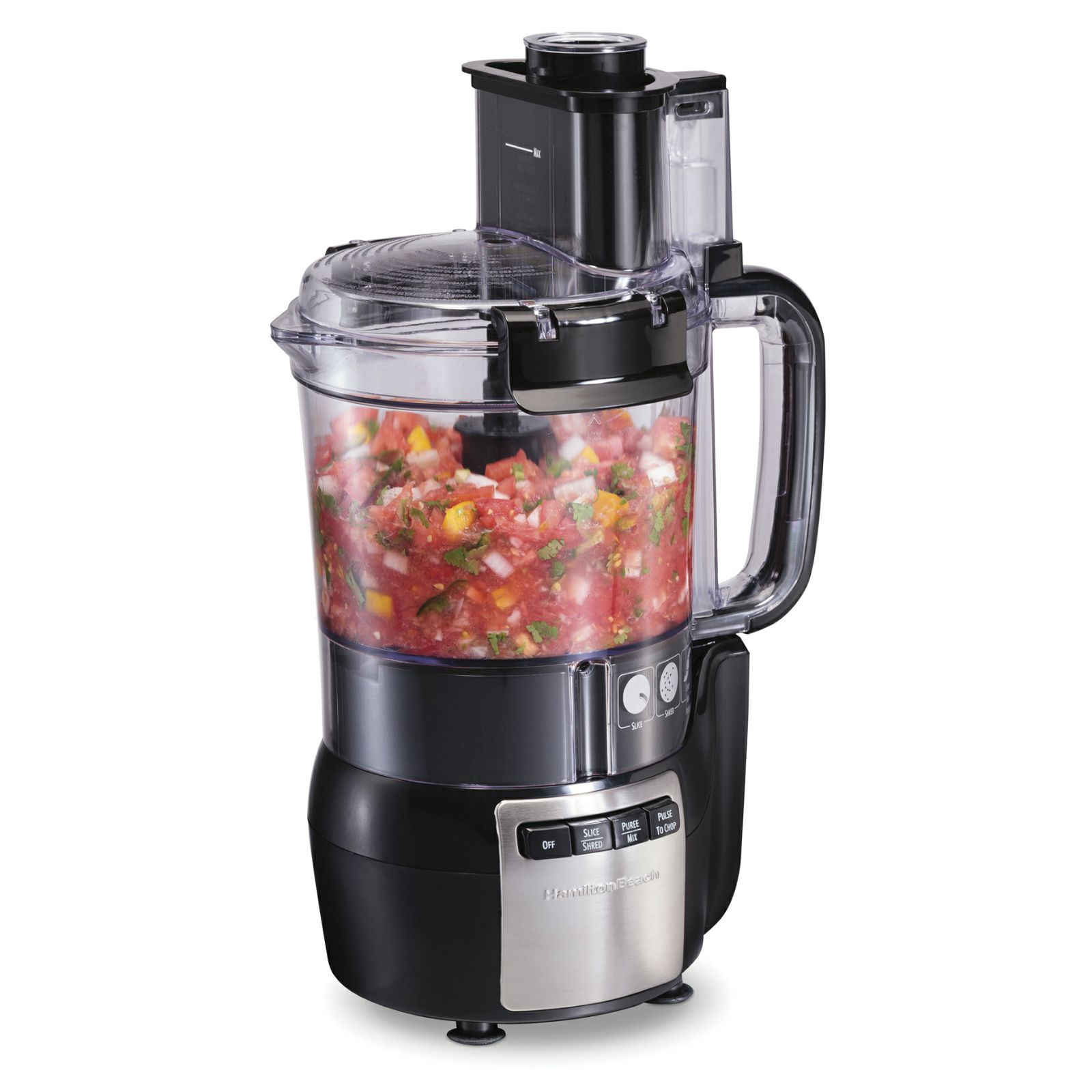 Hamilton Beach 12-Cup Stack And Snap Food Processor