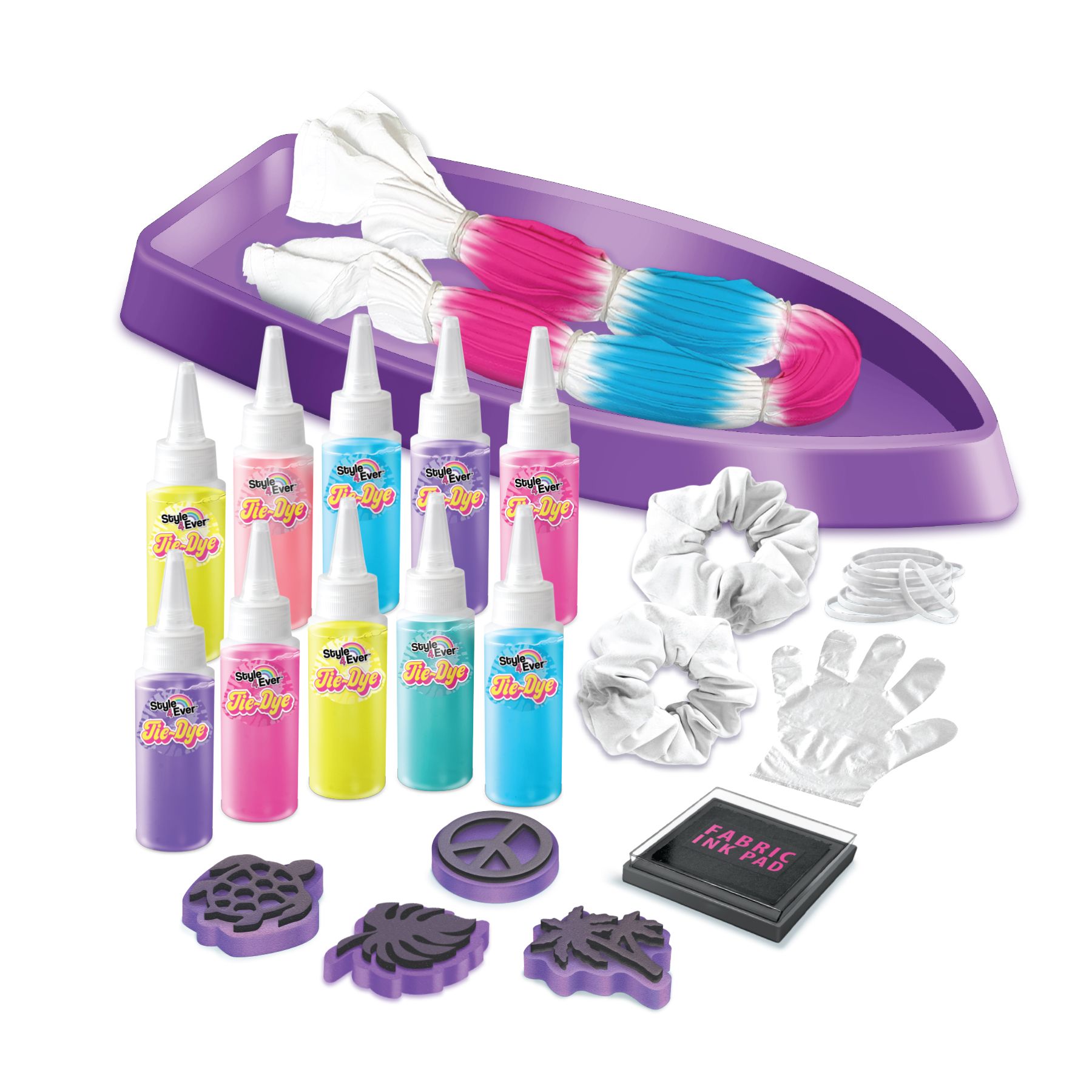 Style 4 Ever Tie Dye Stamp Art Kit