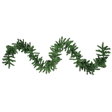 Northlight 50' x 14" Balsam Pine Artificial Christmas Garland - Unlit