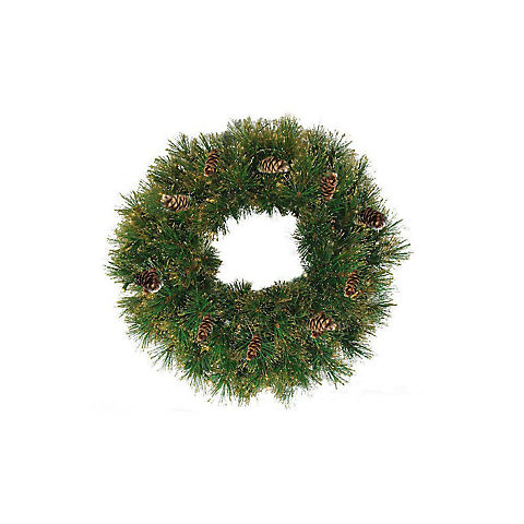 Northlight 24" Unlit Yorkville Pine Artificial Christmas Wreath