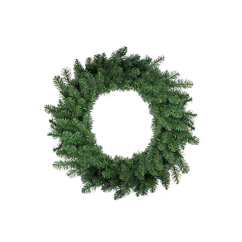 Northlight 30" Buffalo Fir Artificial Christmas Wreath - Unlit