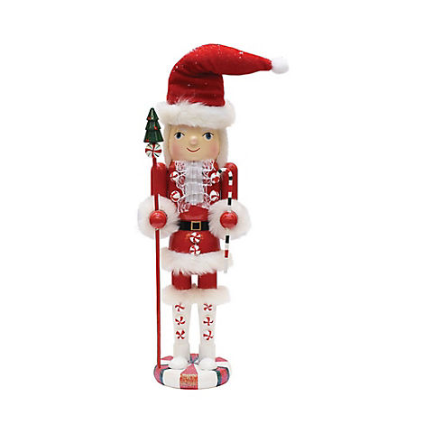 Northlight 18.5" Mrs. Claus Christmas Nutcracker - Red and White