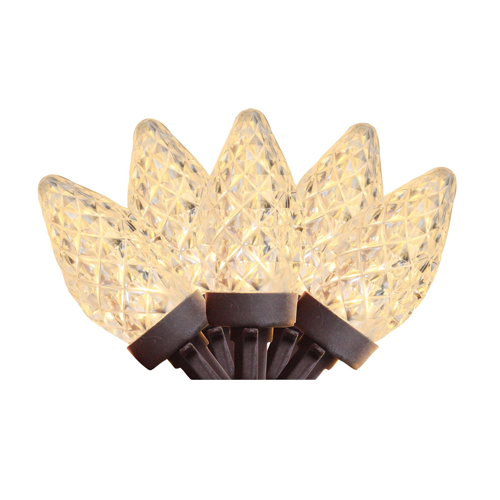 Northlight 66' LED Faceted C7 Christmas Lights White BJ's Wholesale