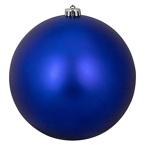 Northlight 8" Shatterproof Christmas Ball Ornament - Matte Blue