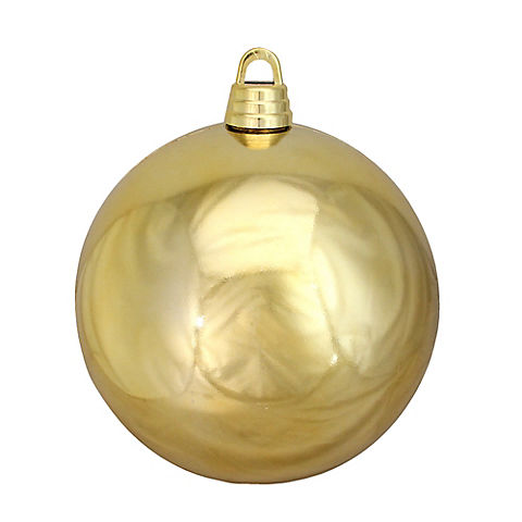 Northlight 12" Shatterproof Christmas Ball Ornament - Shiny Vegas Gold